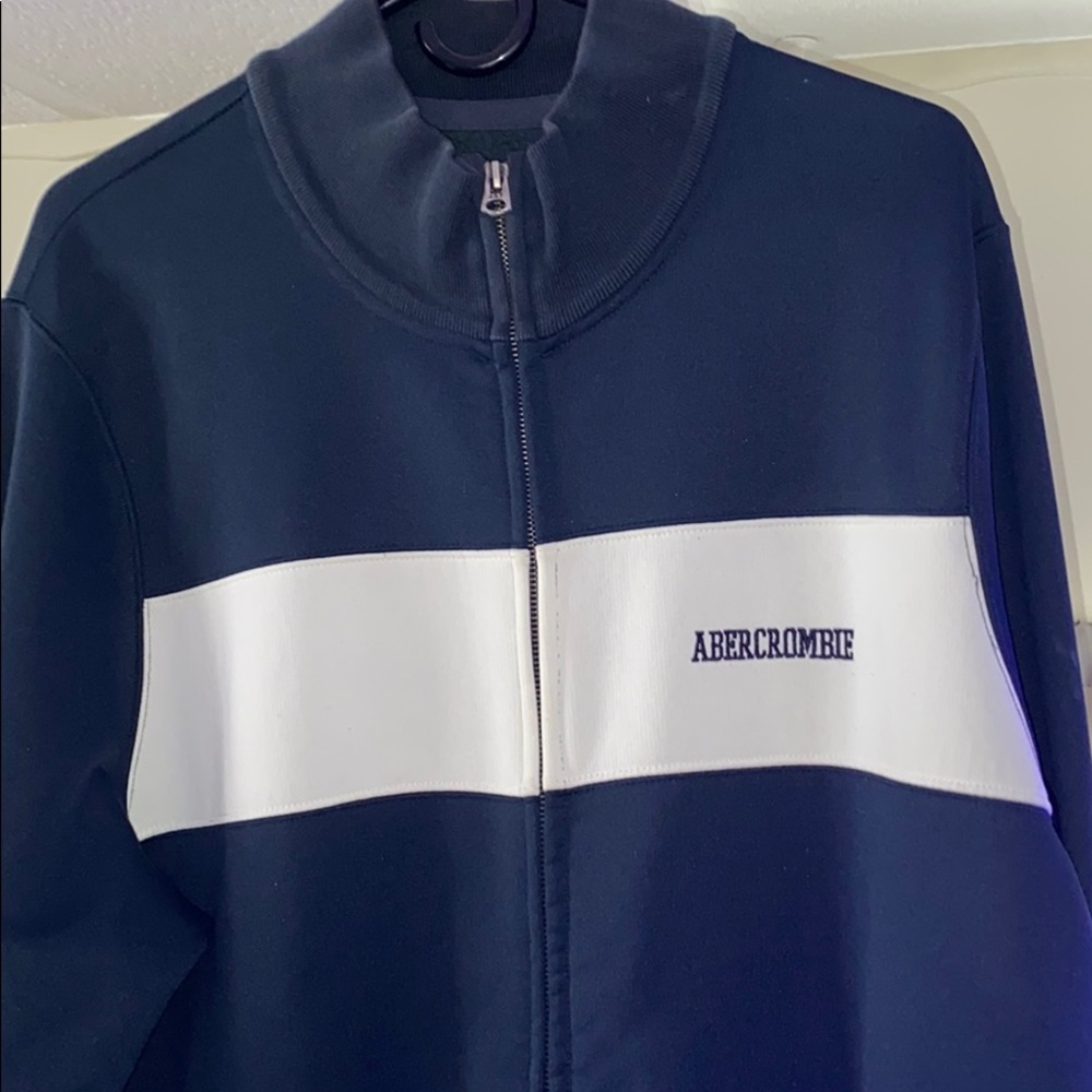 Abercrombie and Fitch zip up track jacket XXL